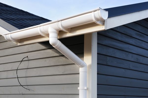 PVC Rain Gutter Installation in Oklahoma City