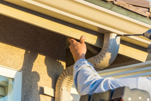 Aluminum Rain Gutter Service in Oklahoma City