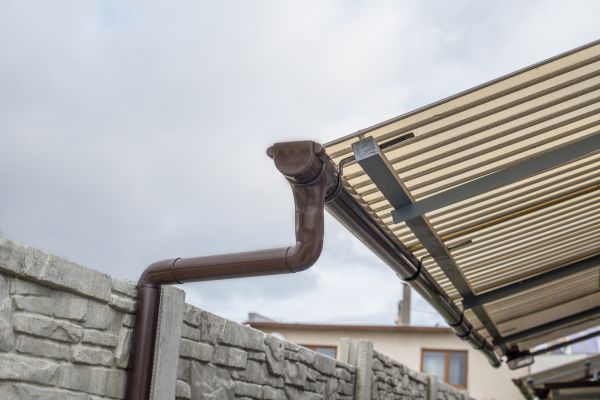 Plastic Downspout Installation in Oklahoma City