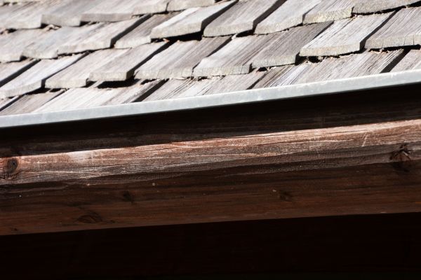 Wood Rain Gutter Installation in Oklahoma City