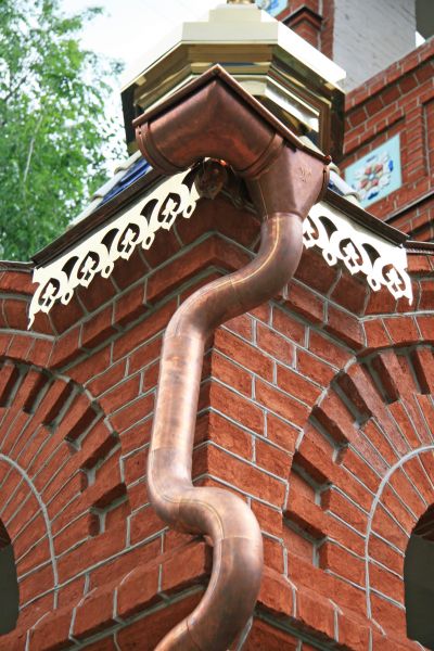 Church Downspout Installation in Oklahoma City